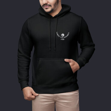 Leroy #10 hoodie - wit logo